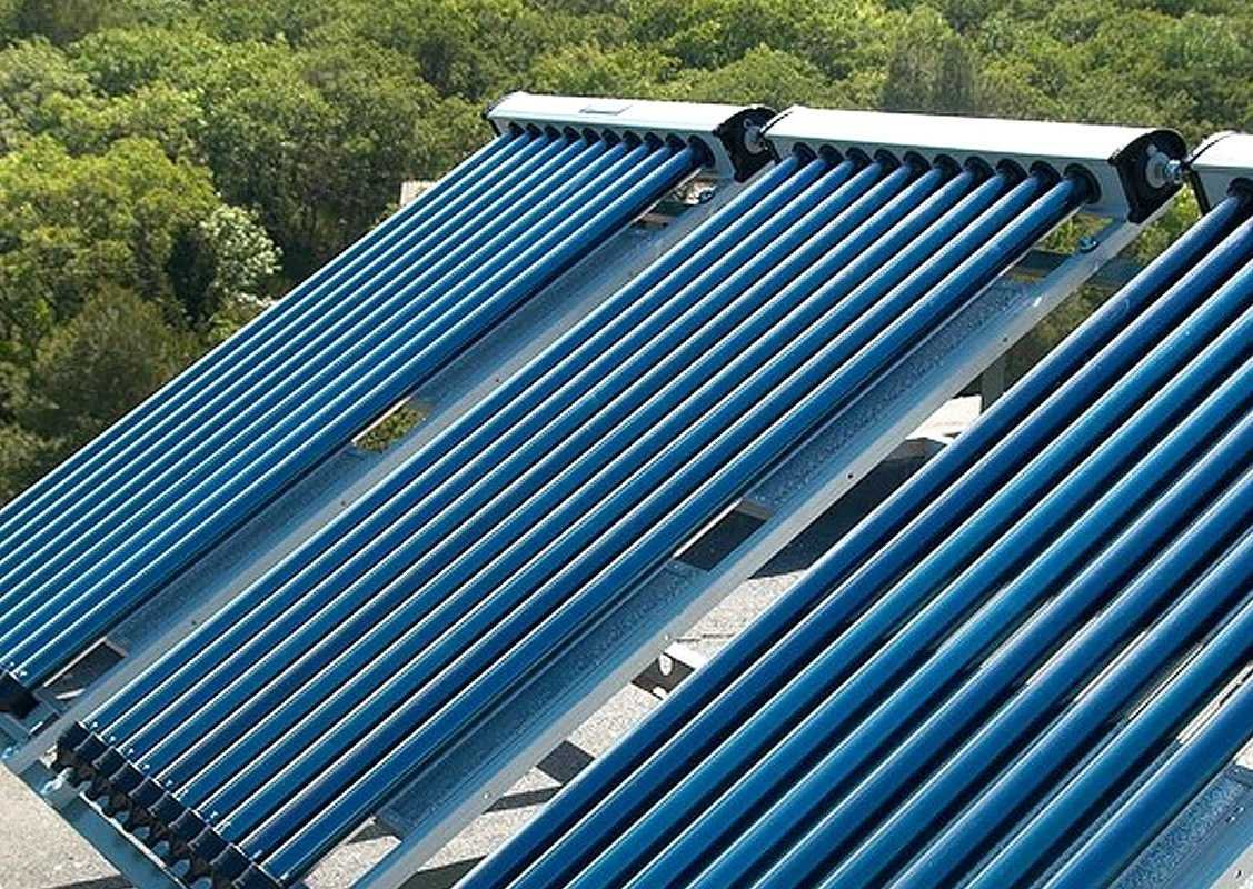 Evacuated-tube-solar-water-heaters